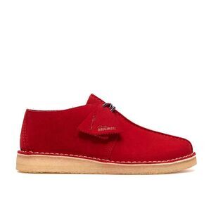 Clarks Mens Desert Trek Red Shoes (NWT)